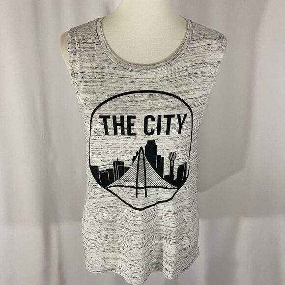 The City Dallas Graphic Tank Top - Picture 2 of 7